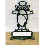 Cast iron stick stand