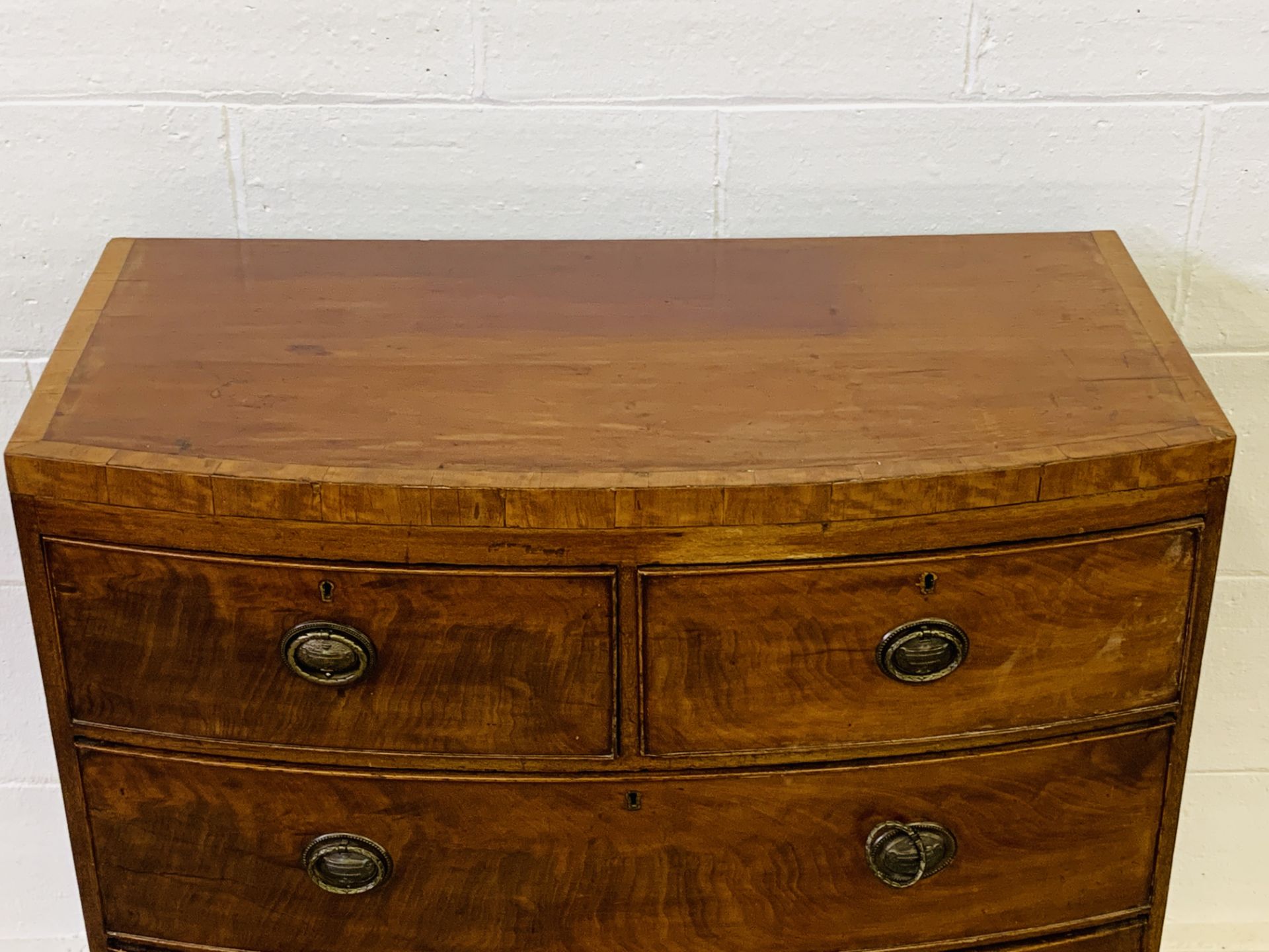 Mahogany chest of drawers - Image 5 of 8