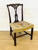 Mahogany dining chair