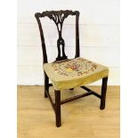 Mahogany dining chair
