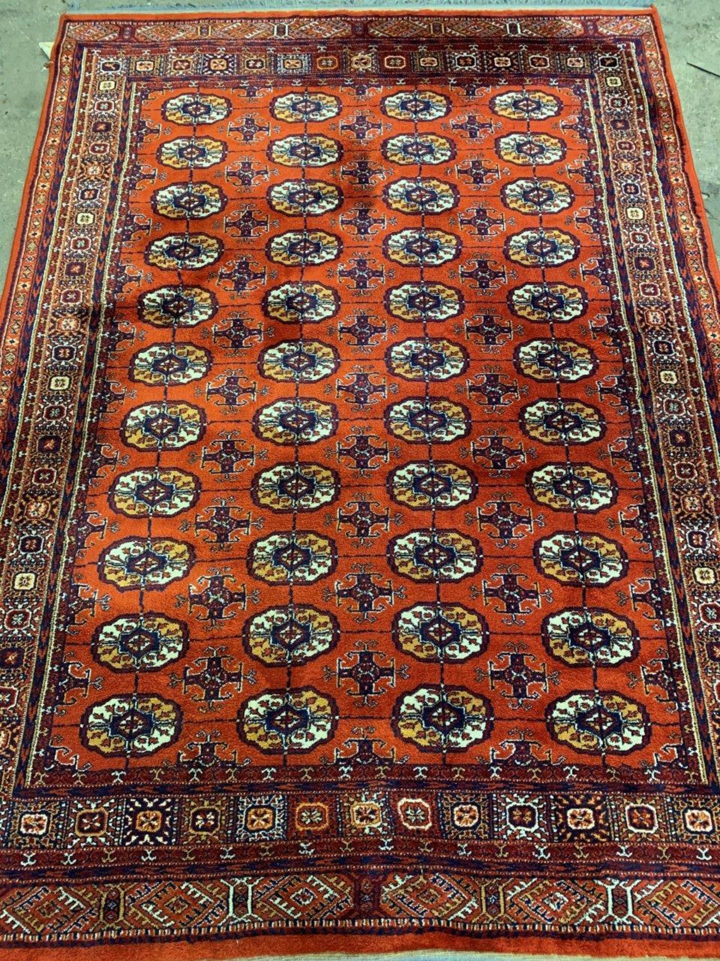 Bokhara wool rug