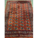 Bokhara wool rug