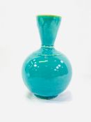 Oriental turquoise vase