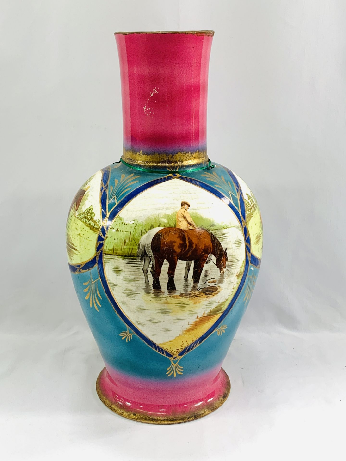 Baluster vase - Image 3 of 3