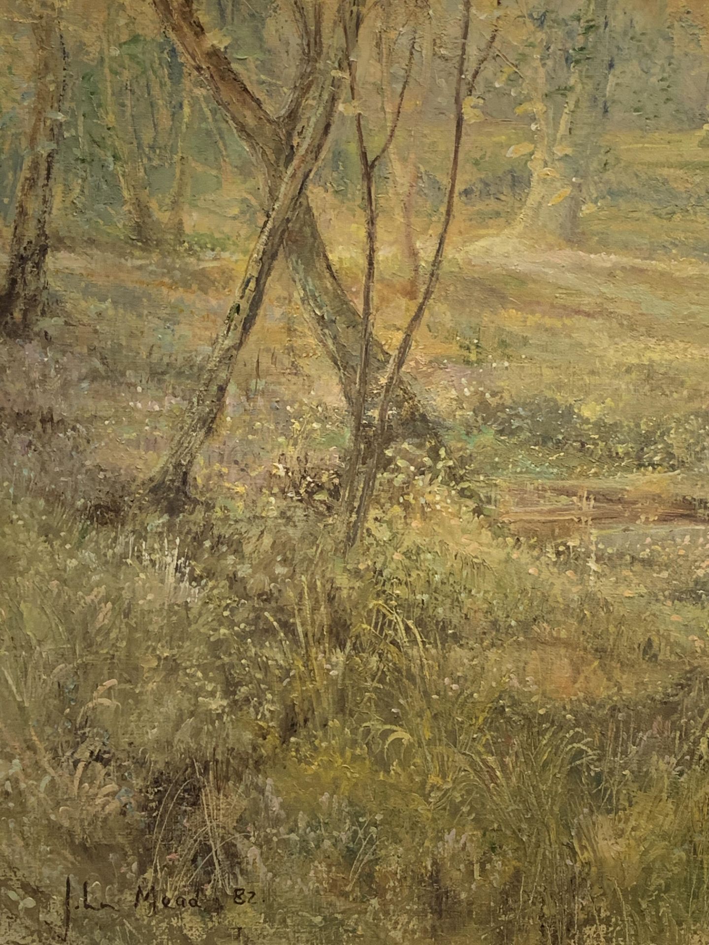 Three J. Mead oil on canvas - Image 2 of 9
