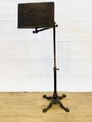 Victorian music stand