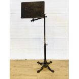 Victorian music stand