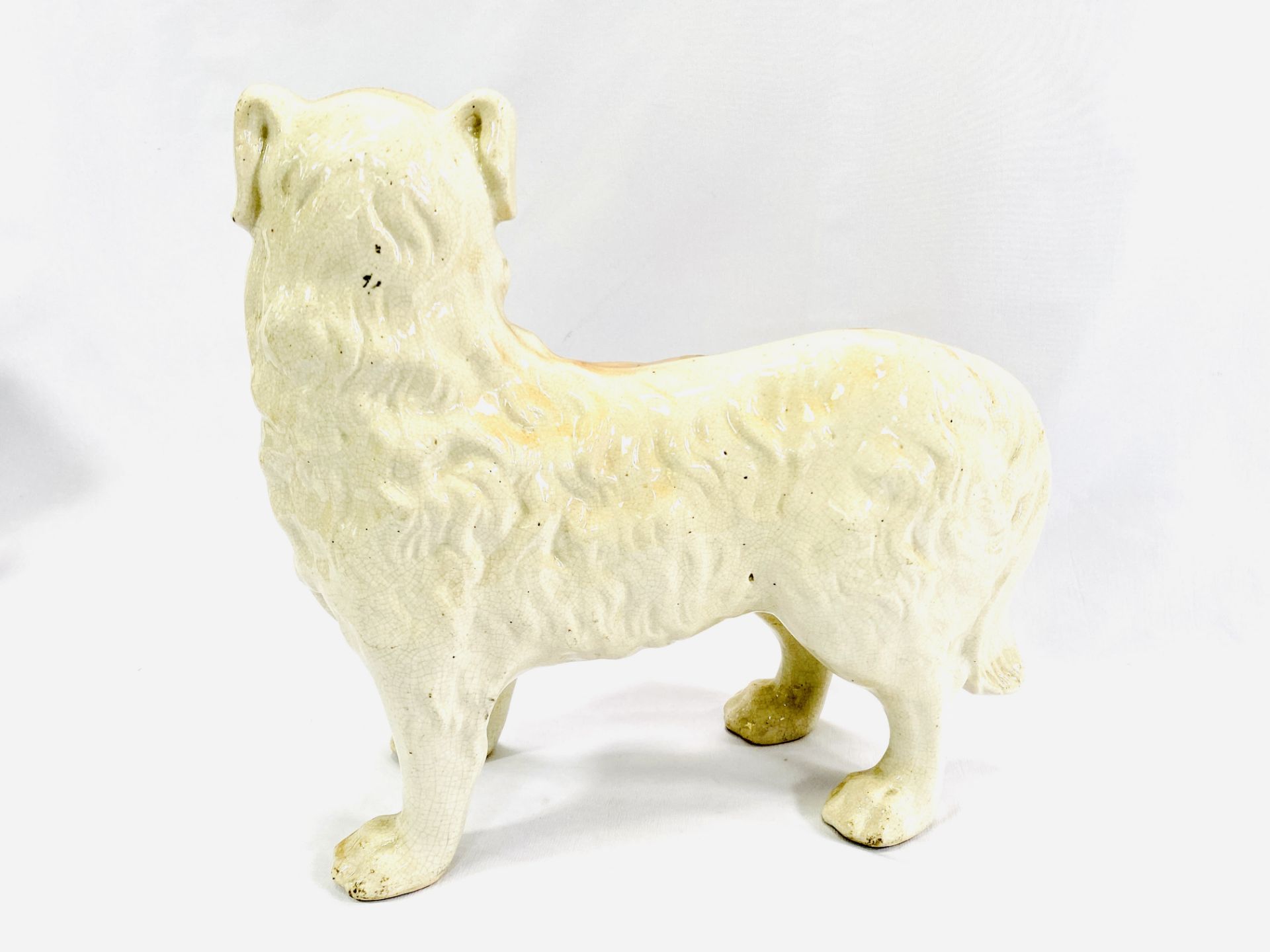 A collection of Staffordshire dogs - Image 3 of 11