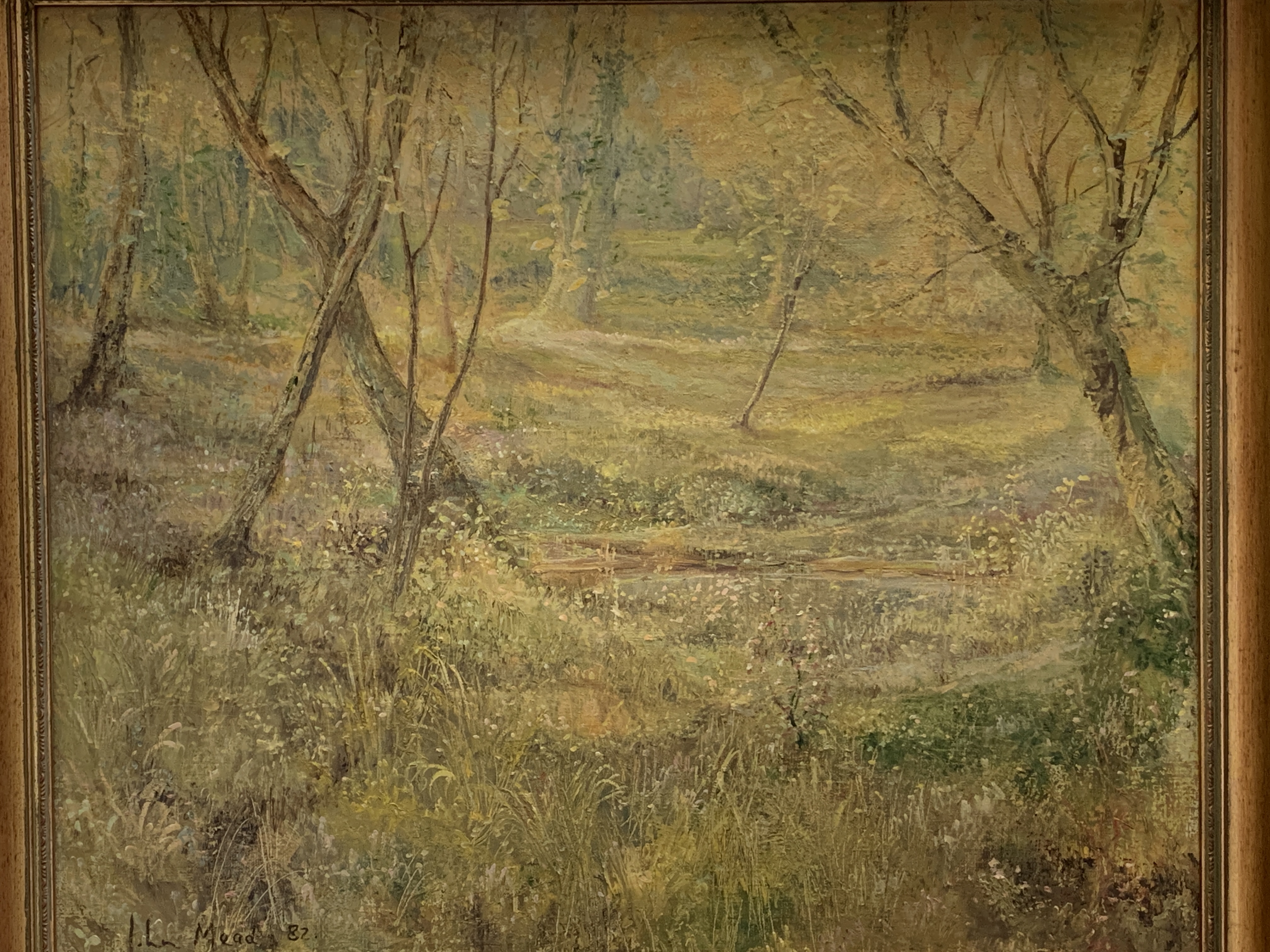 Three J. Mead oil on canvas - Image 4 of 9