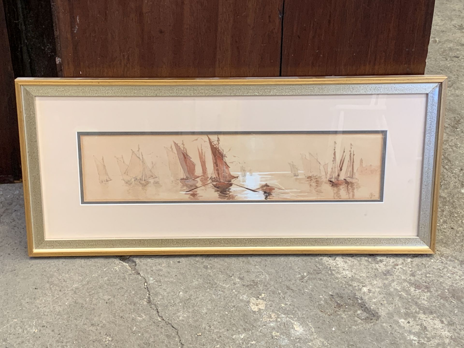 Two framed and glazed watercolours