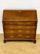 Oak bureau