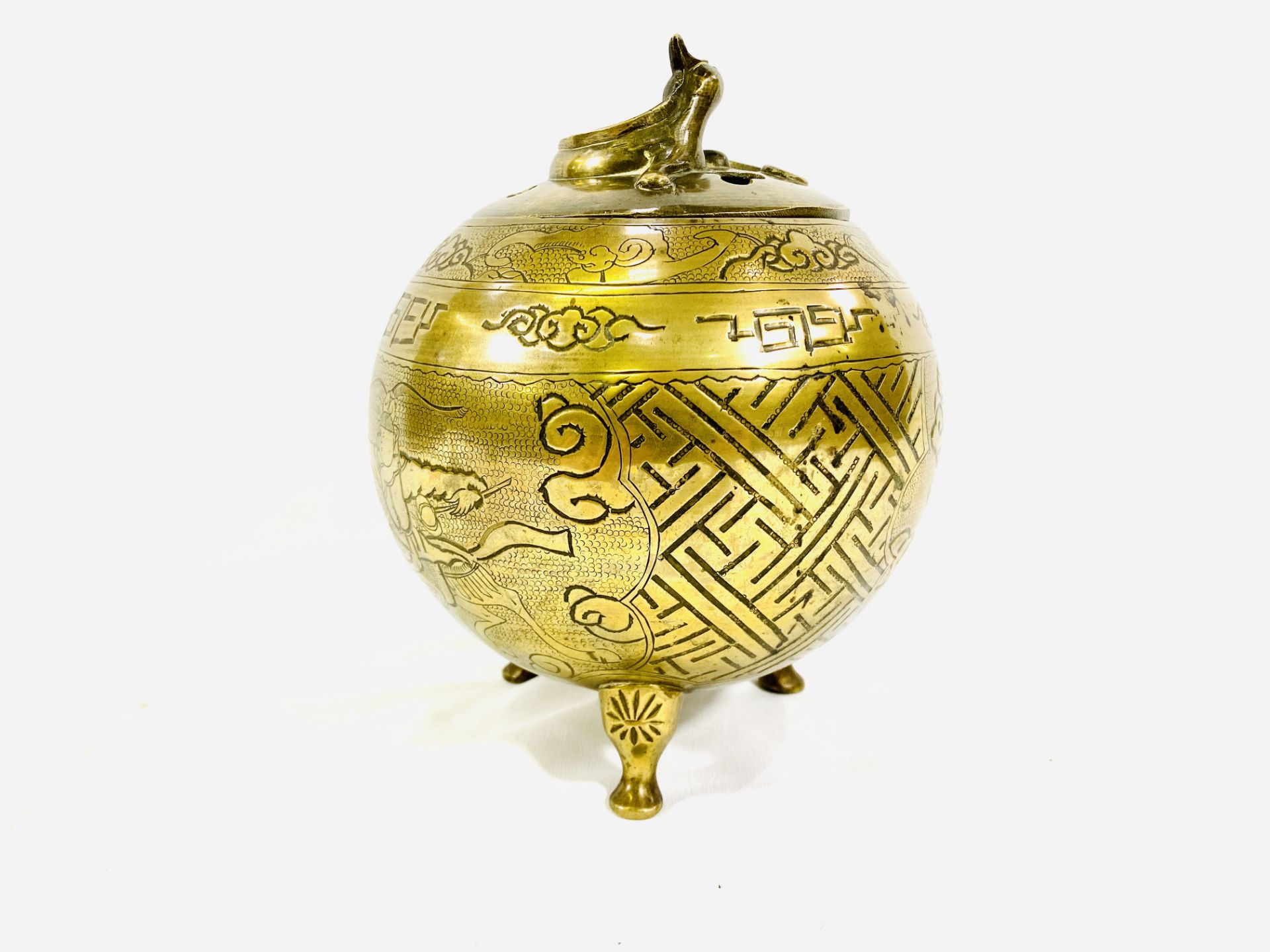 Two Oriental censers - Image 3 of 7