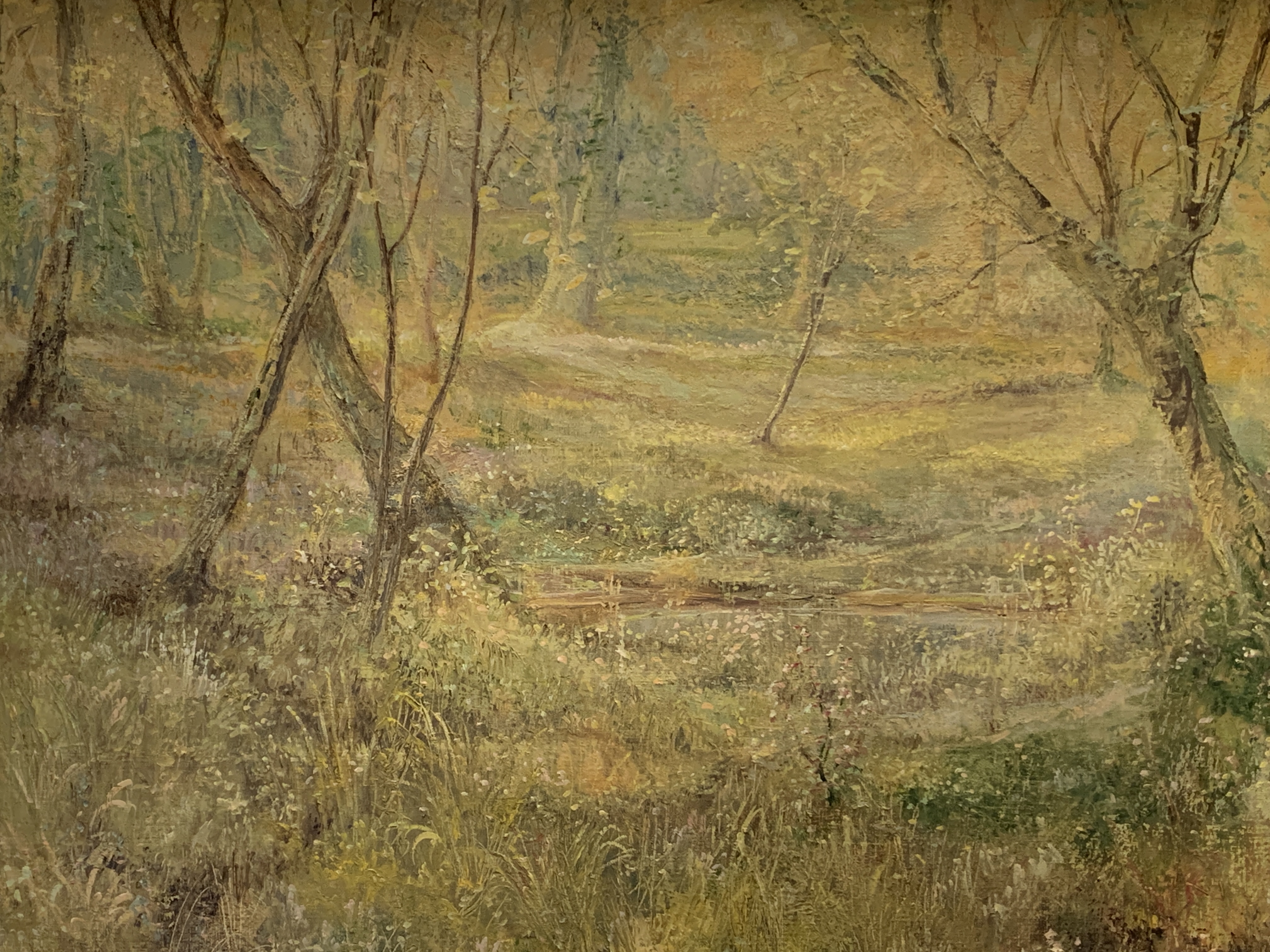 Three J. Mead oil on canvas - Image 3 of 9