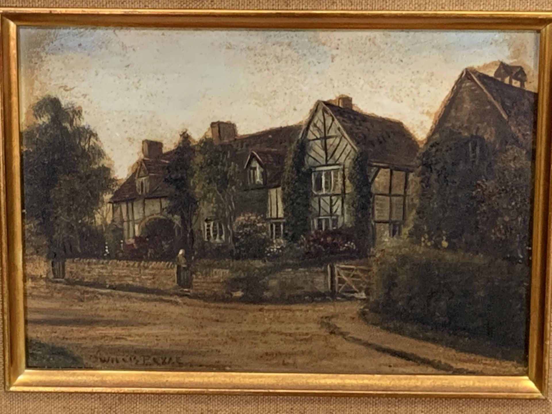 George Wills-Pryce, framed oil on board - Image 2 of 4