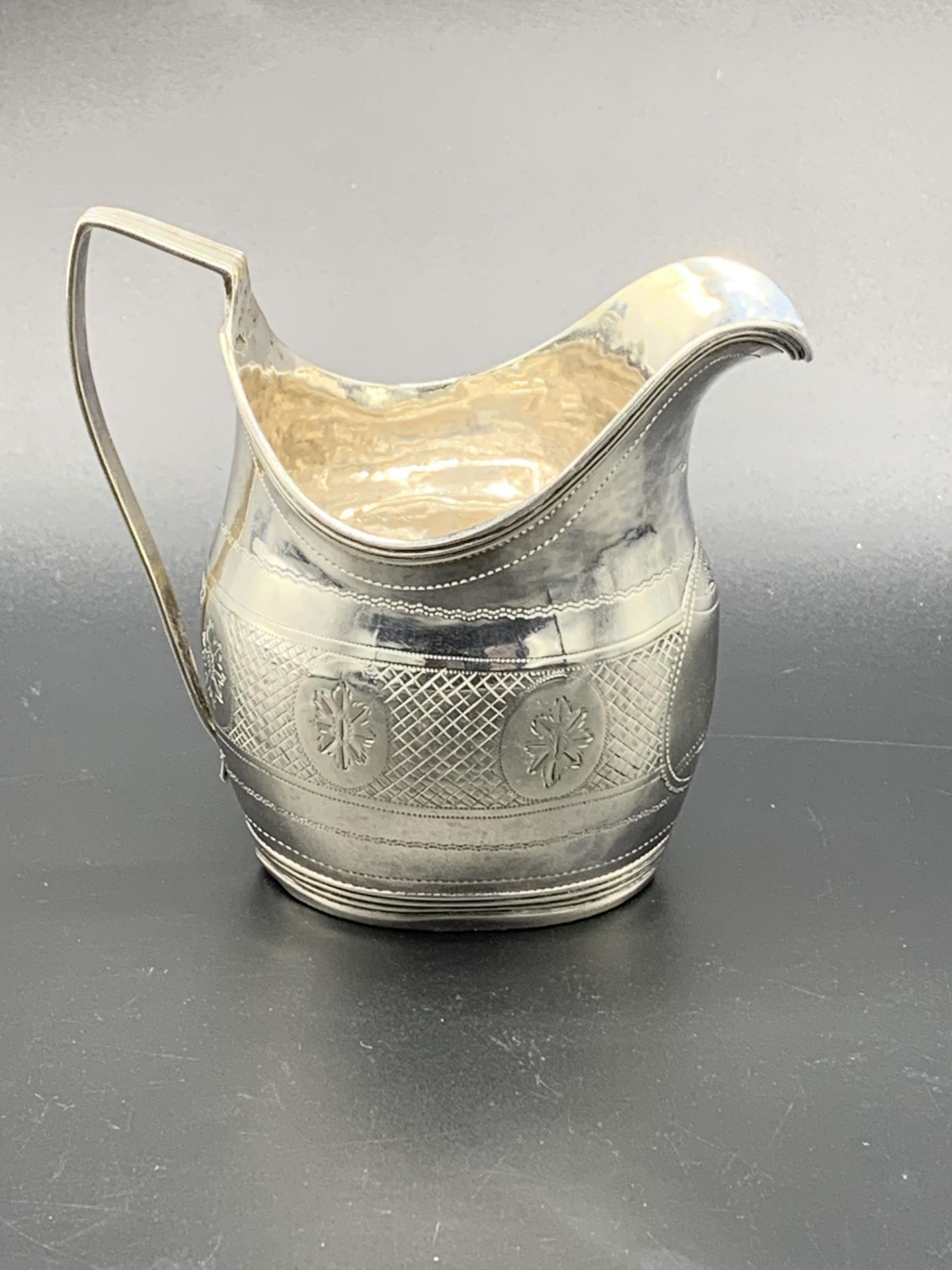 Silver milk jug, 1803