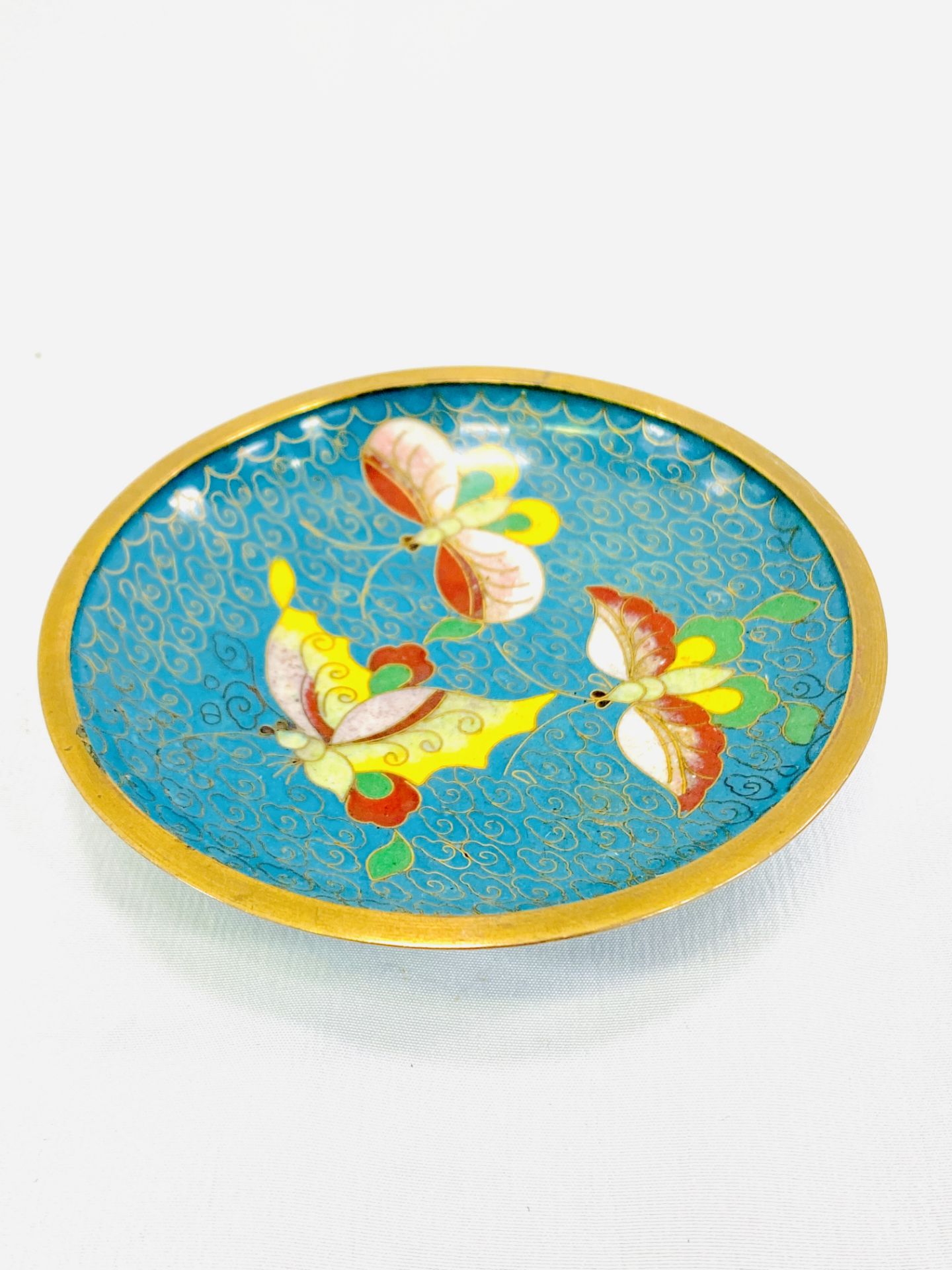 Five items of cloisonne - Image 9 of 9