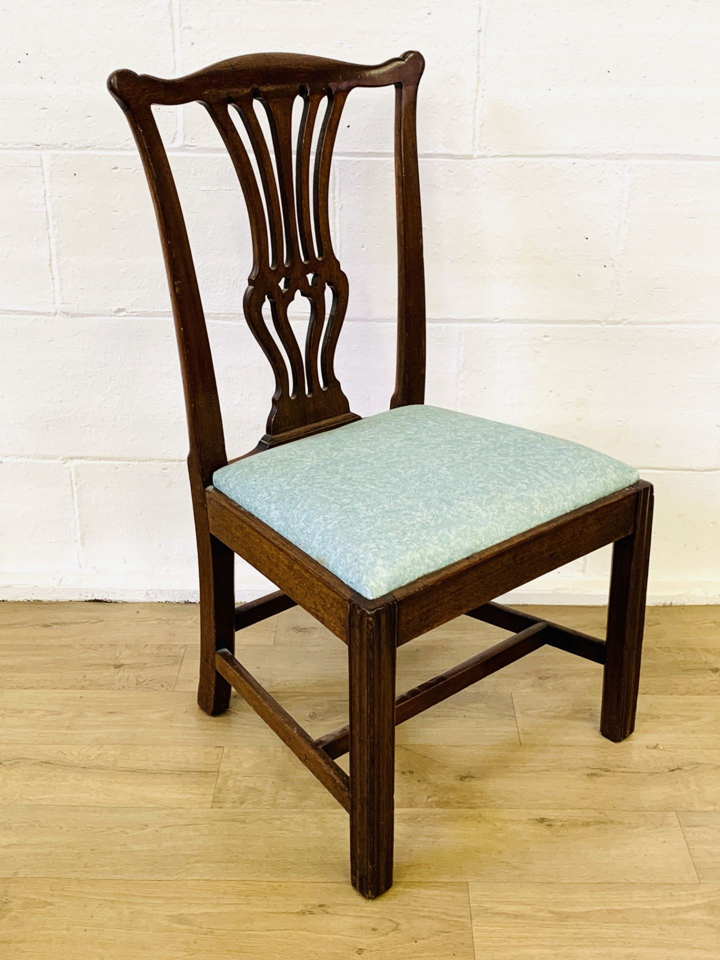 Five mahogany dining chairs - Image 6 of 7