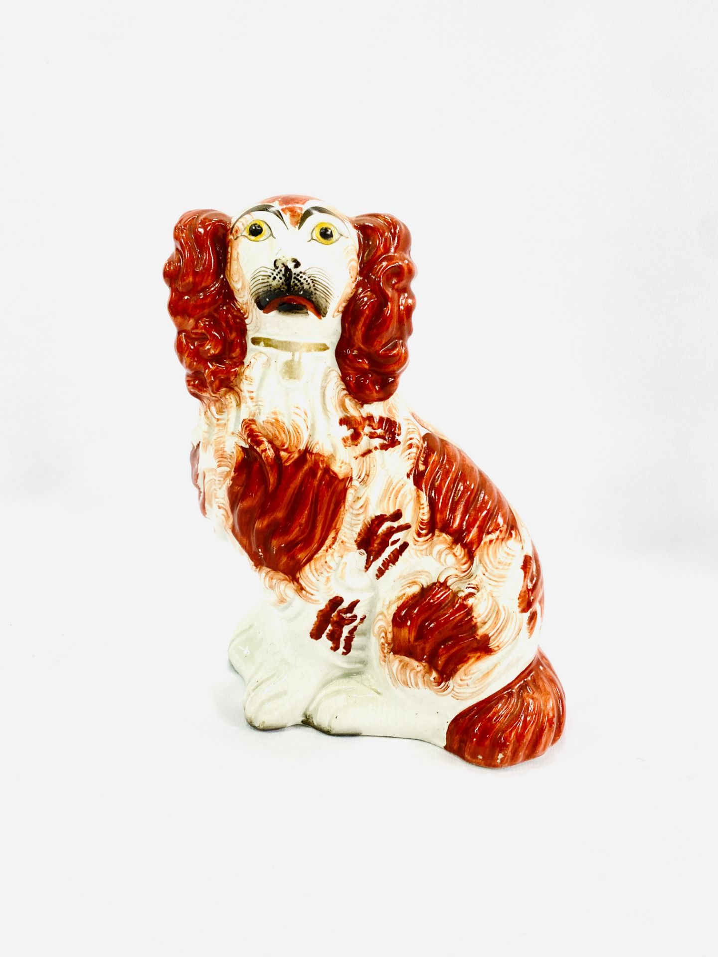 A collection of Staffordshire dogs - Image 6 of 11