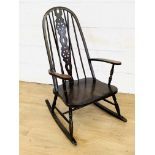 Windsor style rocking chair