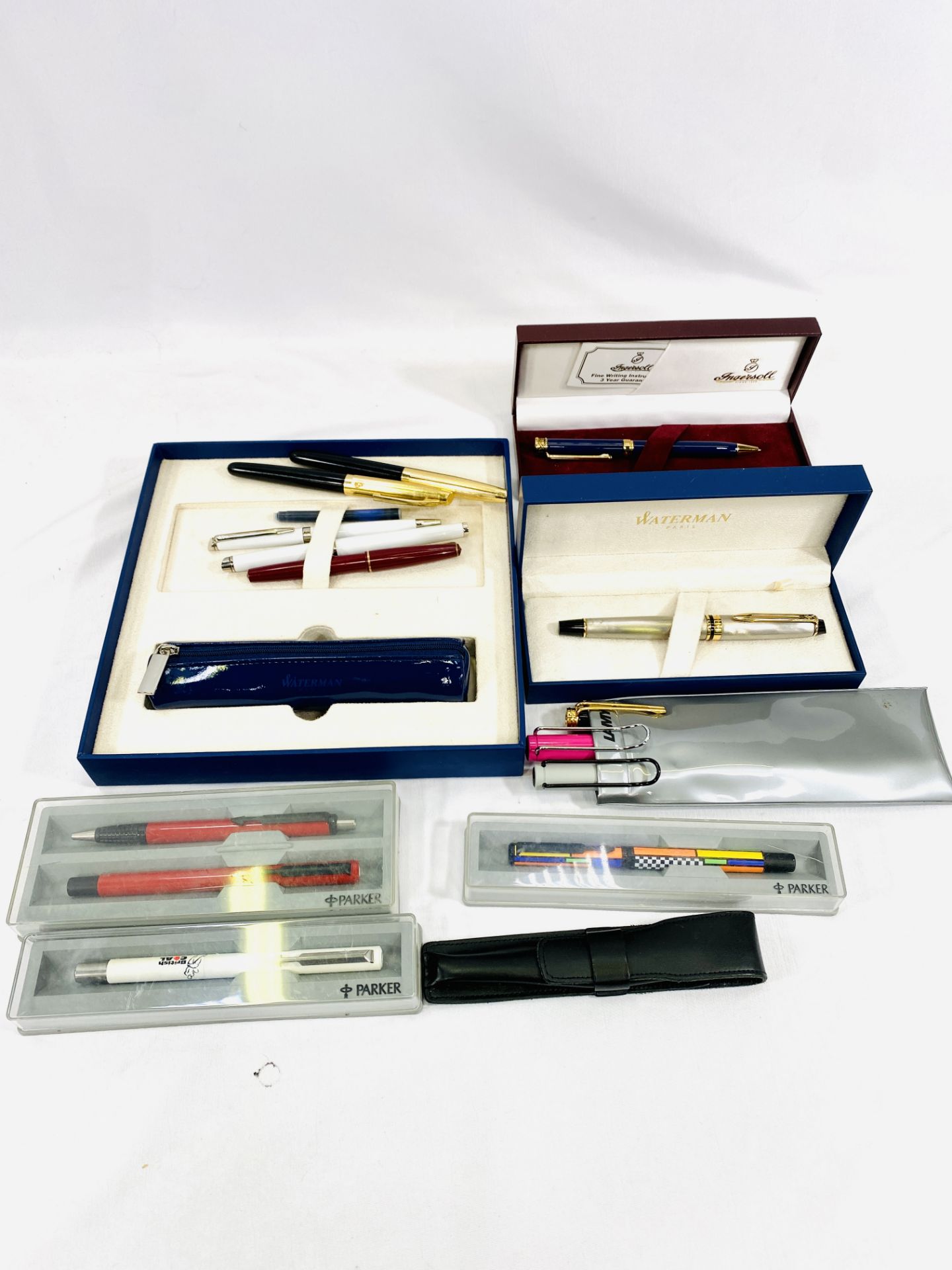 Collection of fountain pens