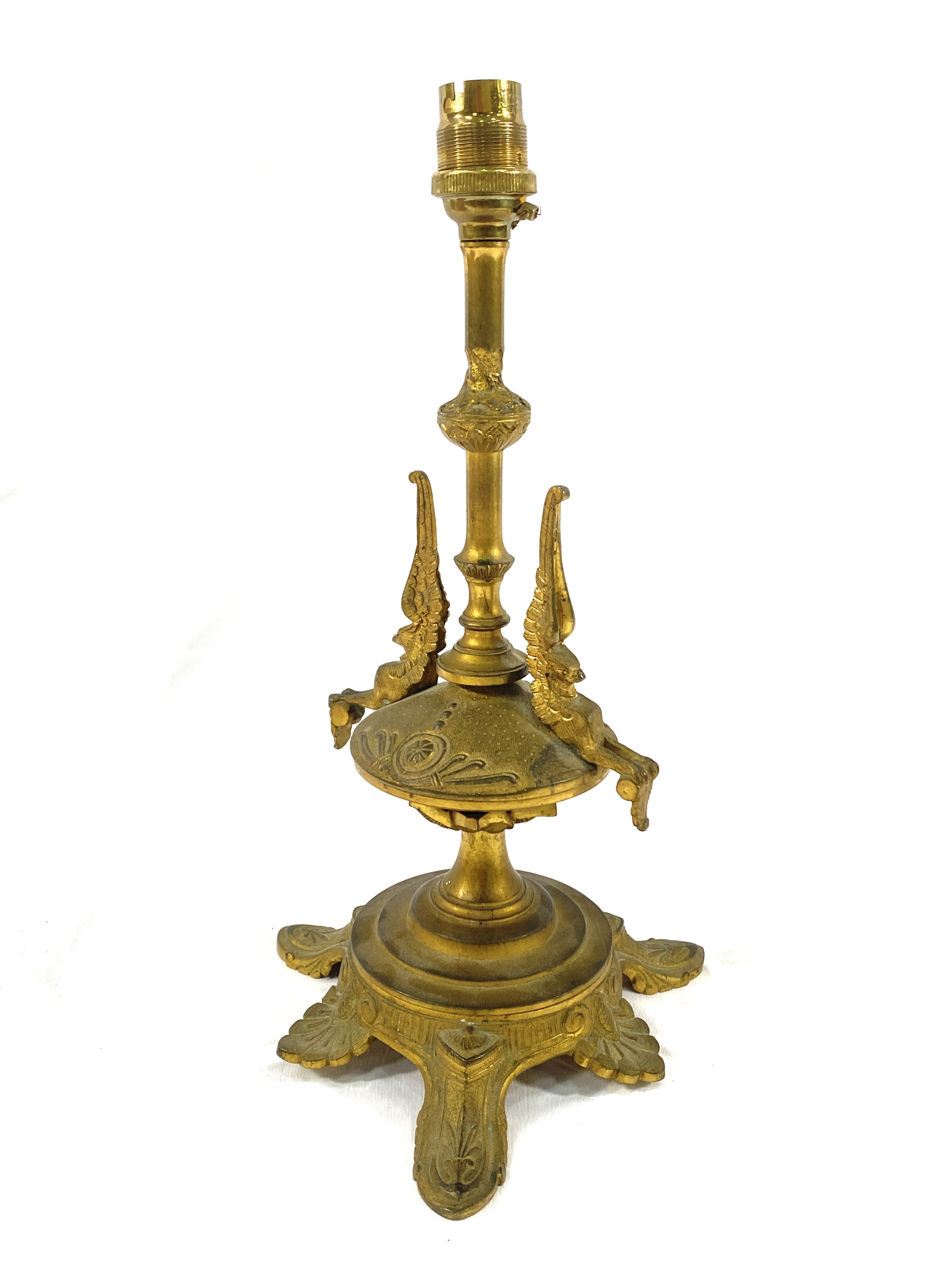 Egyptian revival table lamp - Bild 3 aus 4