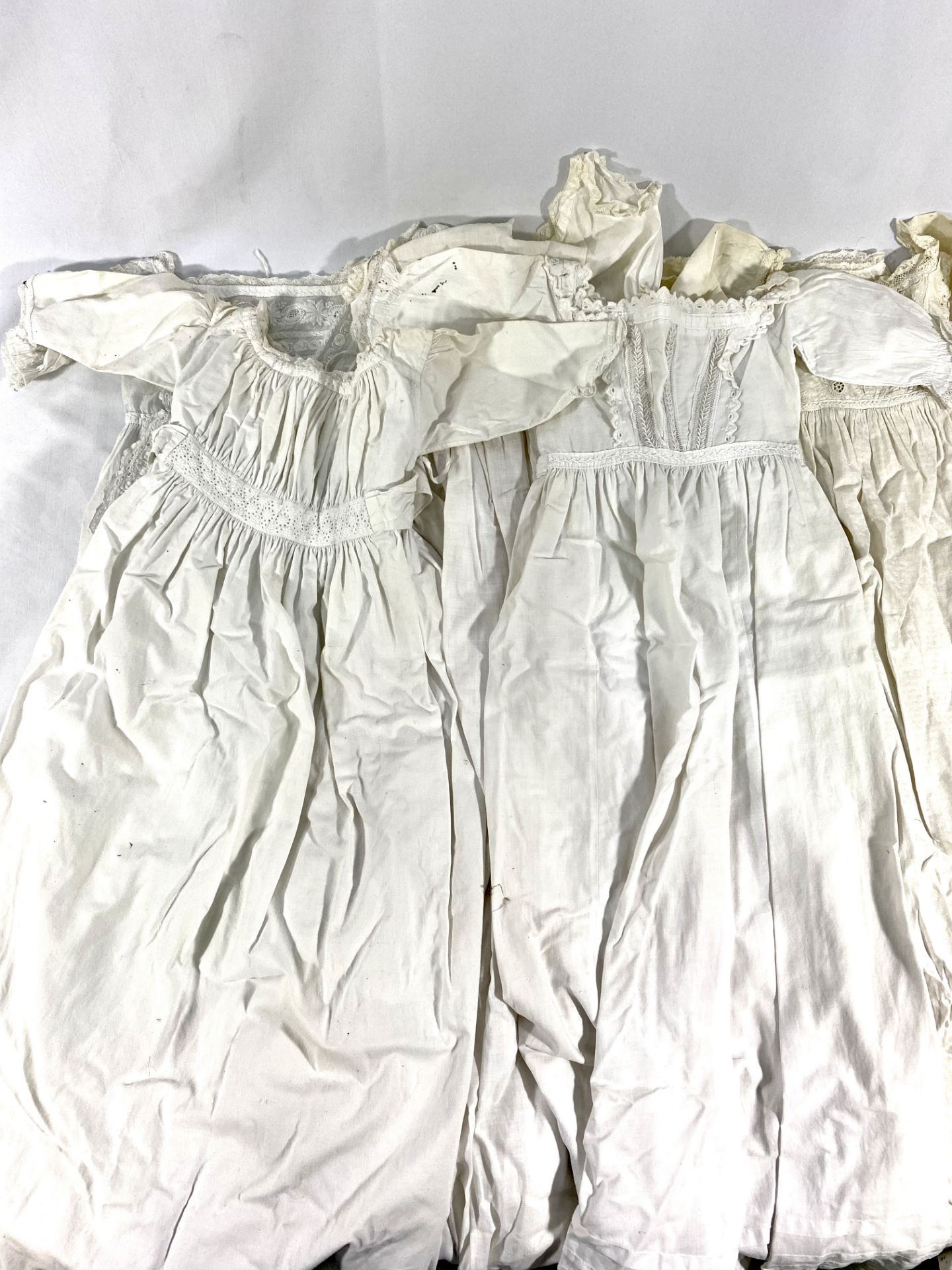 Eleven christening gowns - Image 3 of 4