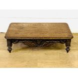 Oak coffee table