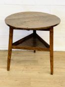 Oak cricket table