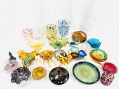 Collection of decorative glass