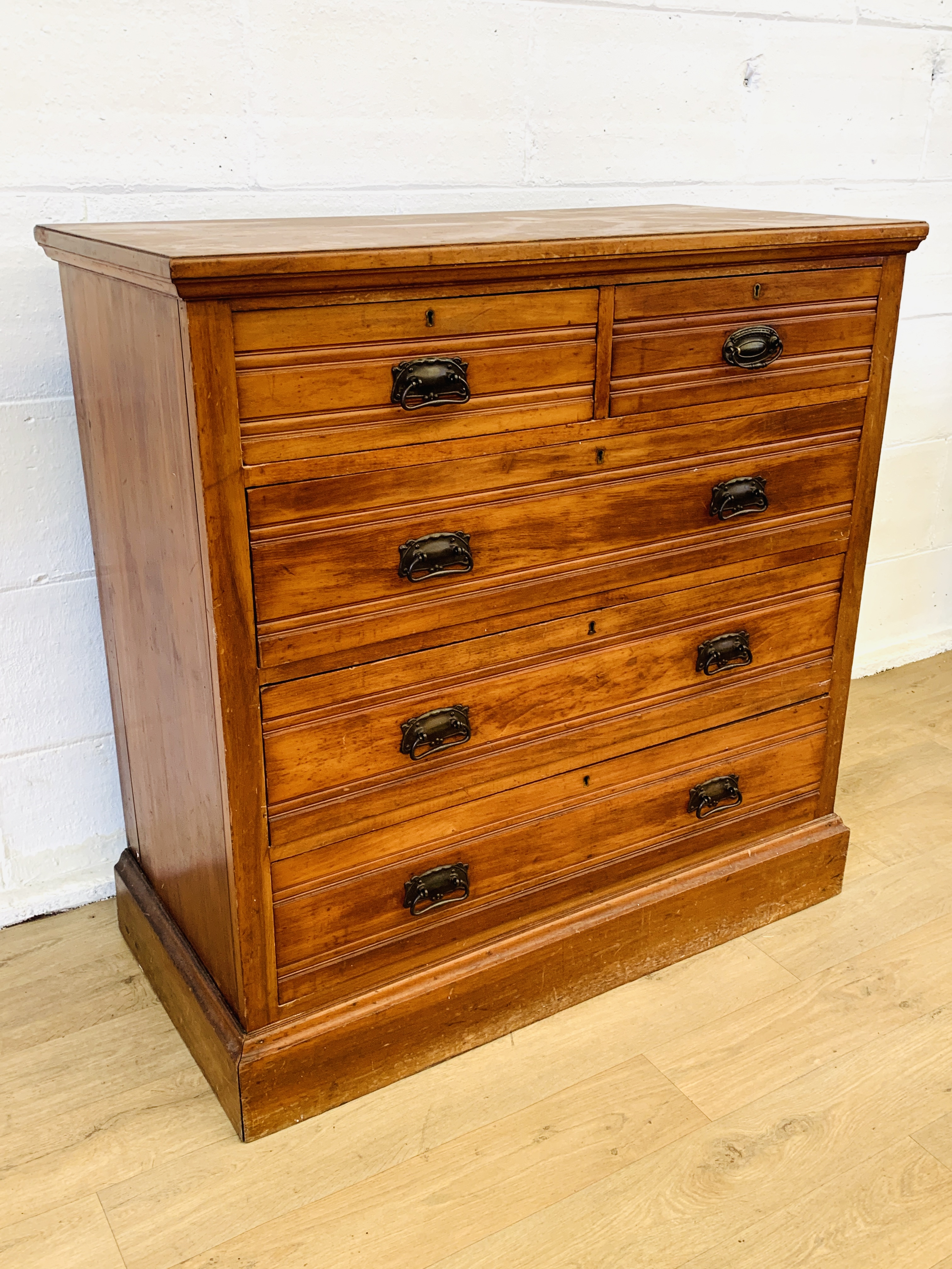 Mahogany chest of drawers - Image 5 of 5