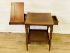 Mahogany side table