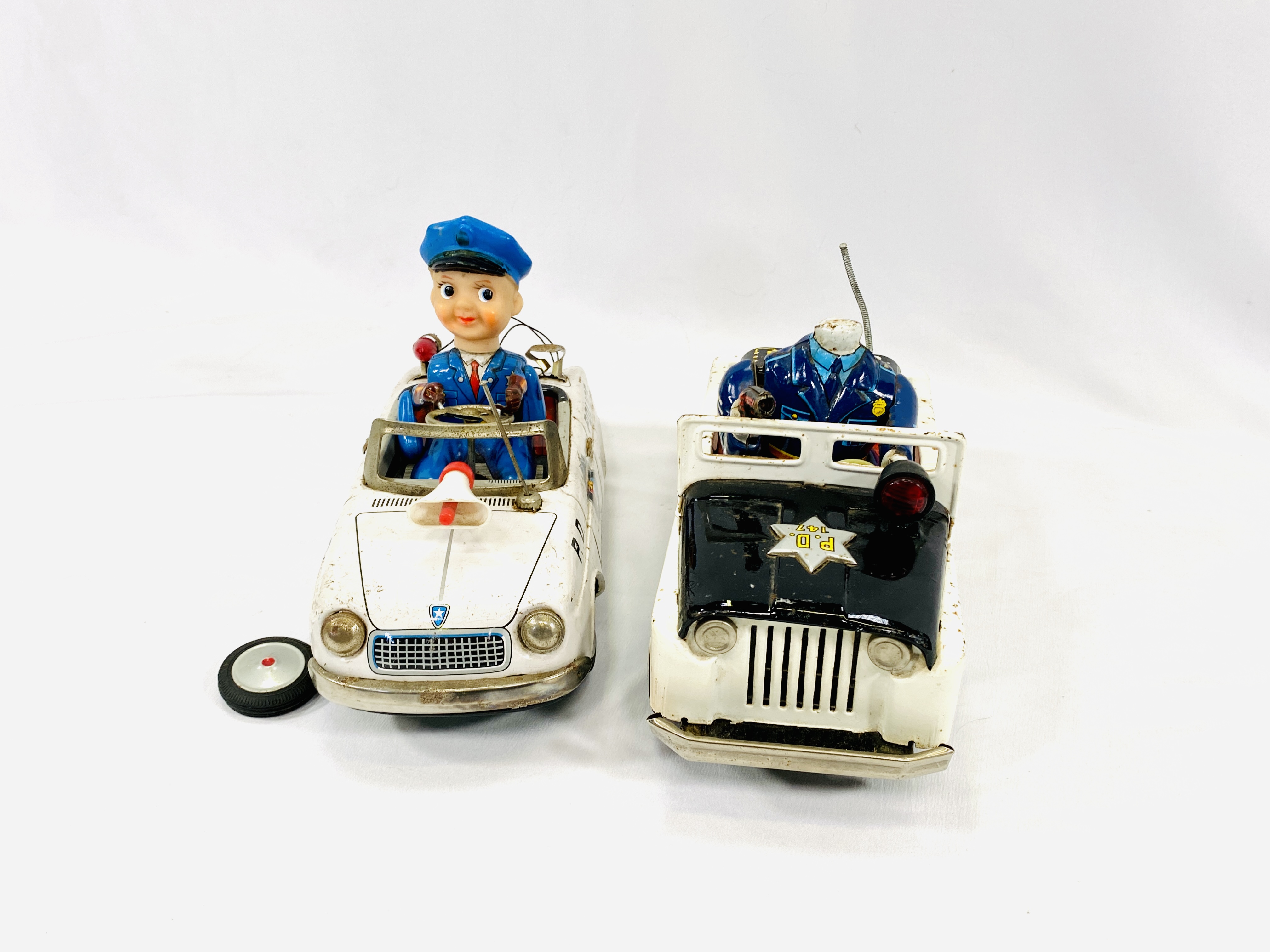 Two tinplate toy cars - Image 2 of 5