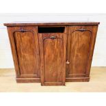 Mahogany linen press