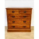 Mahogany chest of drawers