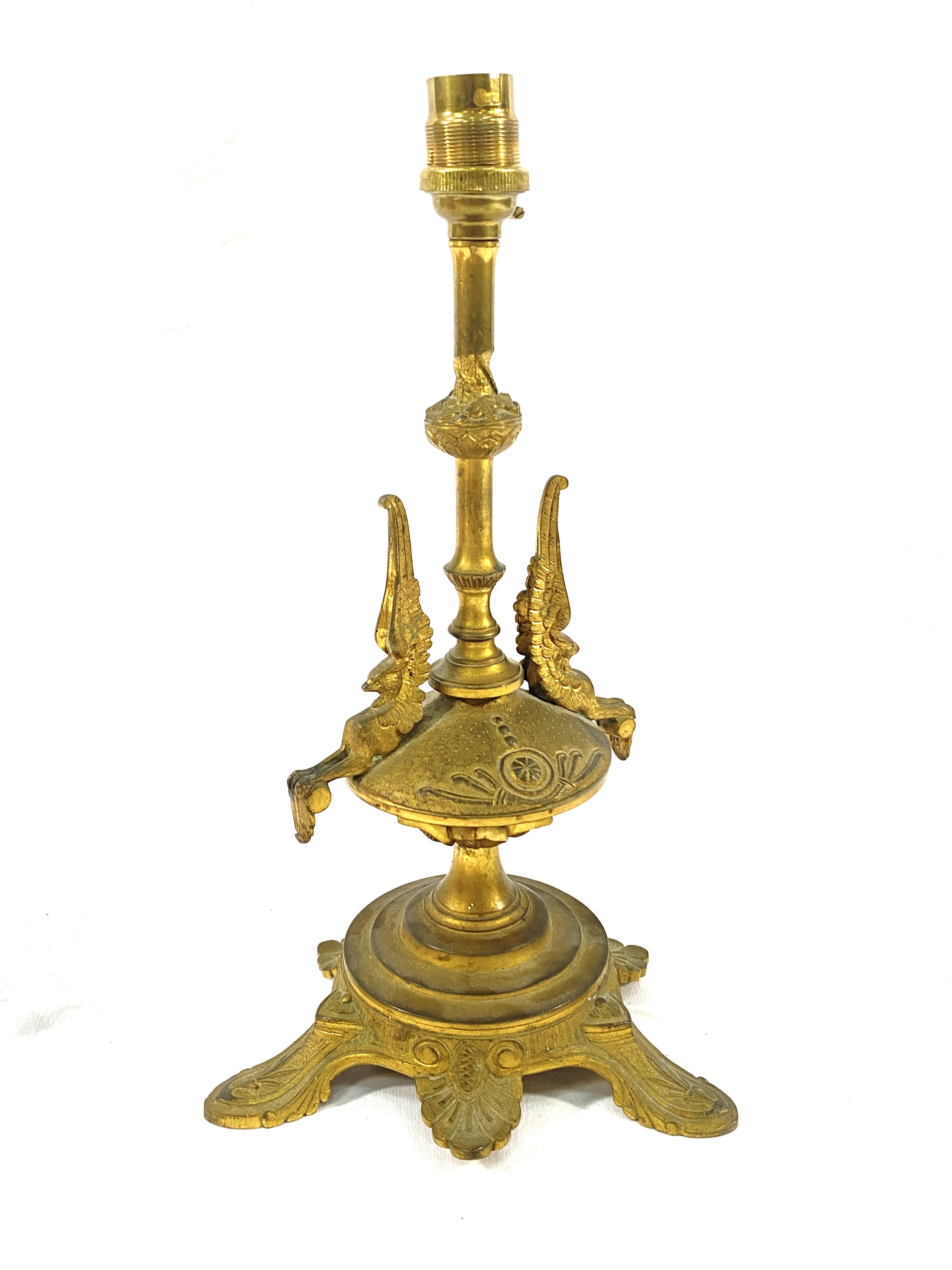 Egyptian revival table lamp - Bild 4 aus 4