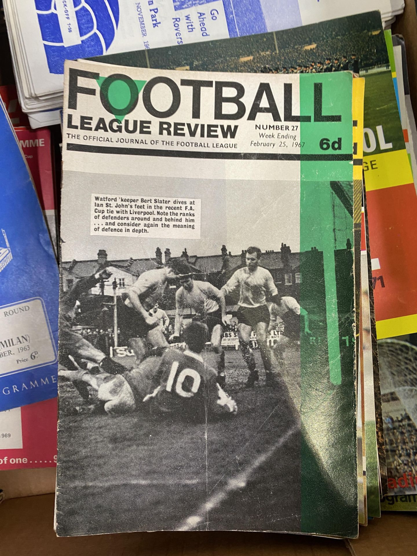 Collection of football programmes - Image 3 of 8