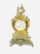 Victorian ormolu mantel clock