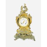 Victorian ormolu mantel clock