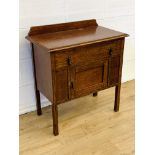 Oak wash stand