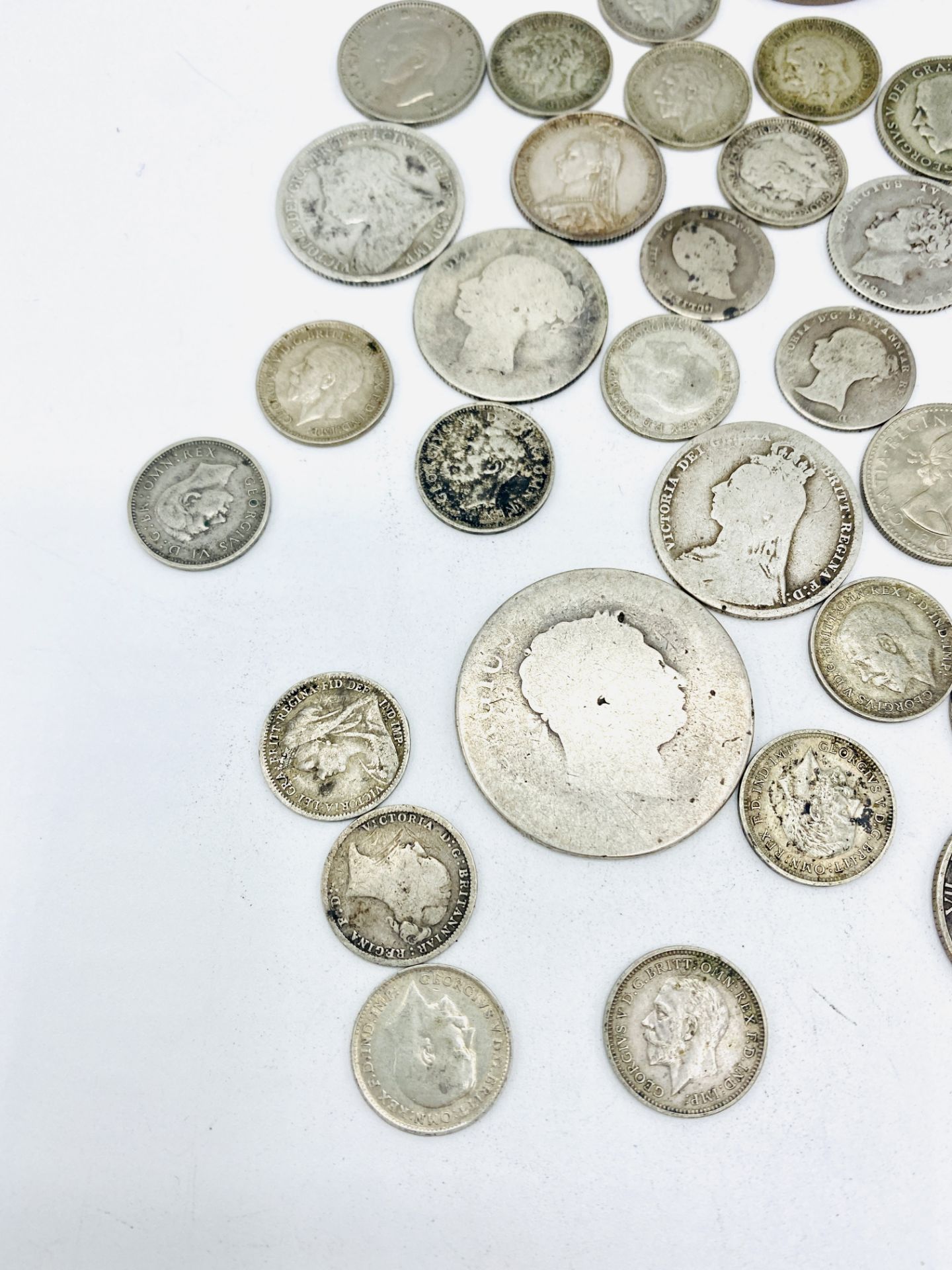 Collection of British silver coins - Image 2 of 5