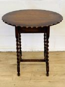 Oak occasional table
