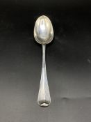 George I silver spoon, 1714