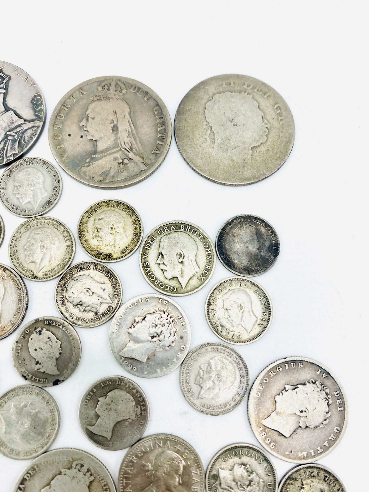 Collection of British silver coins - Image 4 of 5