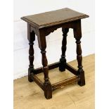 Oak side table