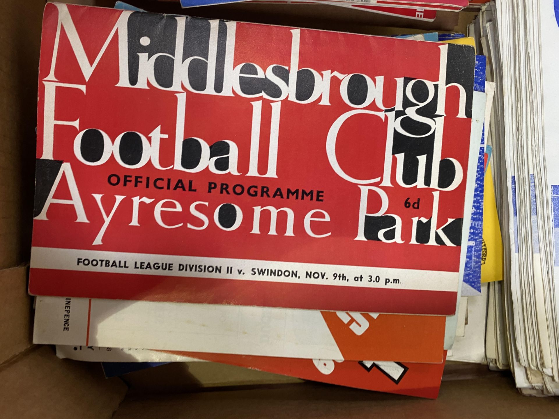 Collection of football programmes - Image 8 of 8