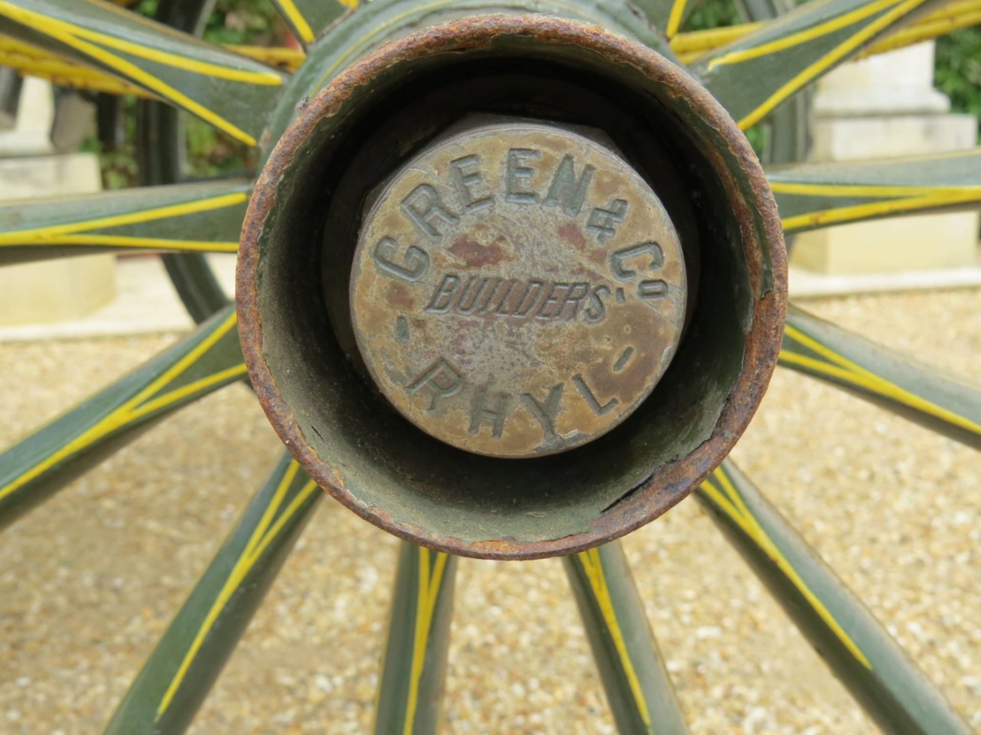 FOUR-WHEEL PONY PHAETON built by Green & Co of Rhyl and originally from Lilford Hall, Northants - Image 4 of 9