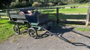 WAGONETTE to suit 13hh to 14hh. Built in Stadt Wick, Holland.