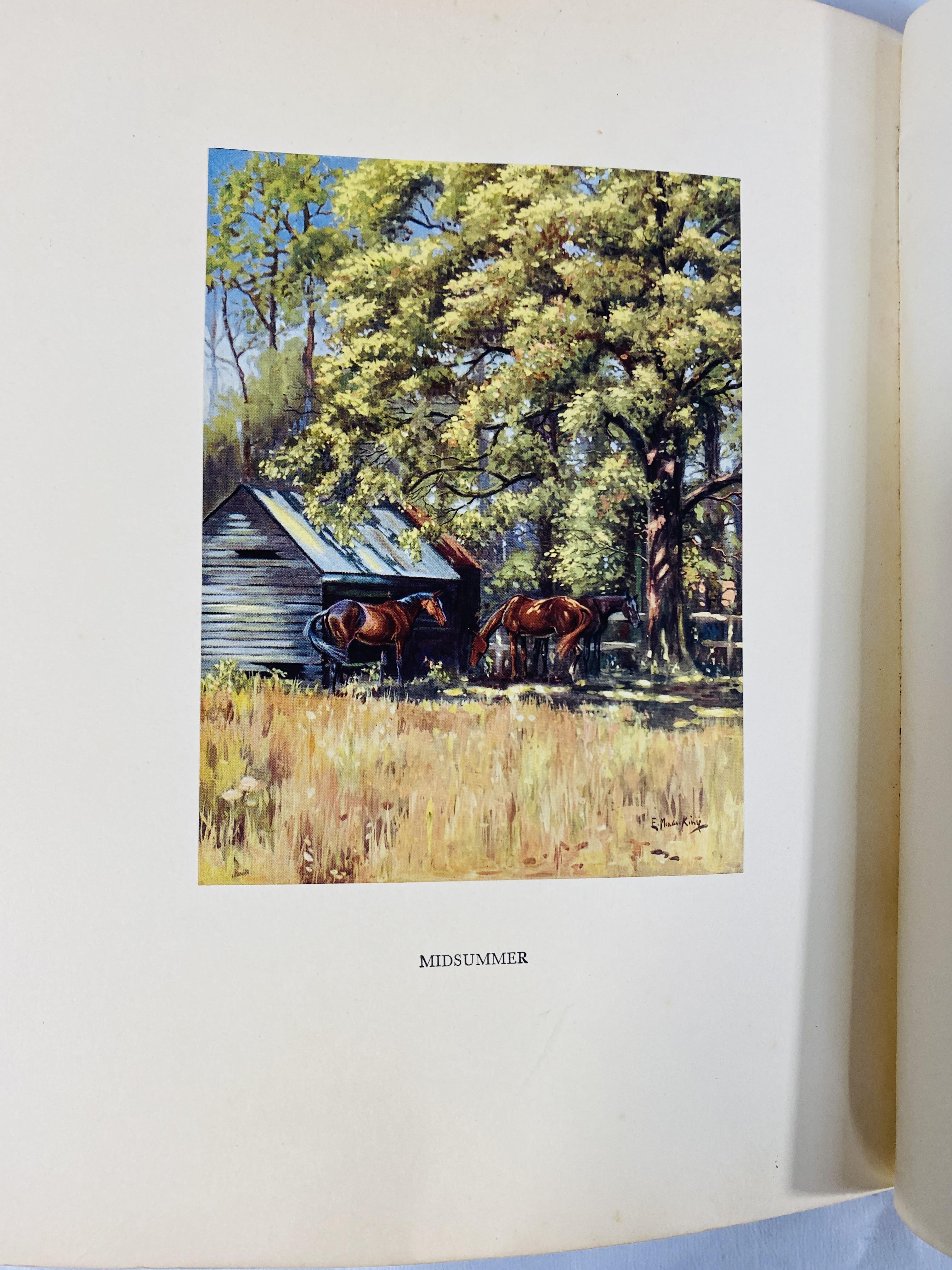 Edwards, Lionel - Seen from the Saddle, 1937; with The Silent Horn, 1938; and Moorland Mousie. - Image 6 of 8