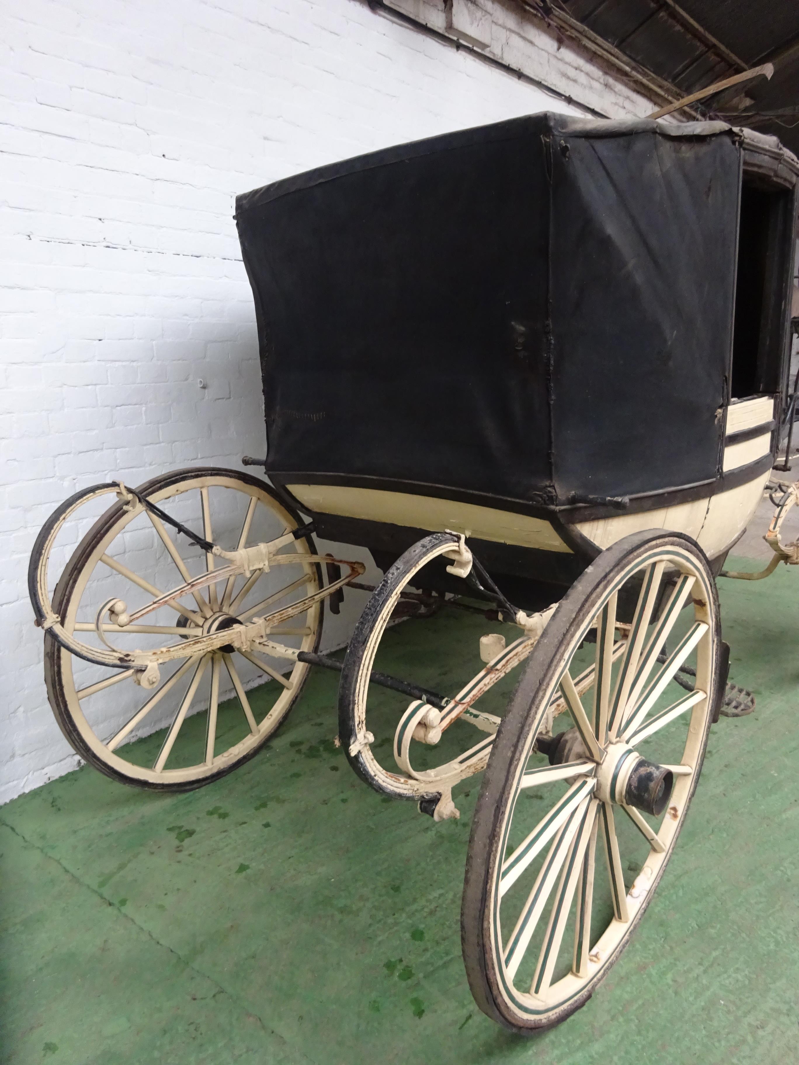C-SPRING LANDAU, built circa 1900 and marked No. 142 inside; to suit 15.2hh and over - Image 3 of 8