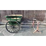 GOVERNESS CAR by Sanders & Sons of Hitchin to suit a small pony or donkey